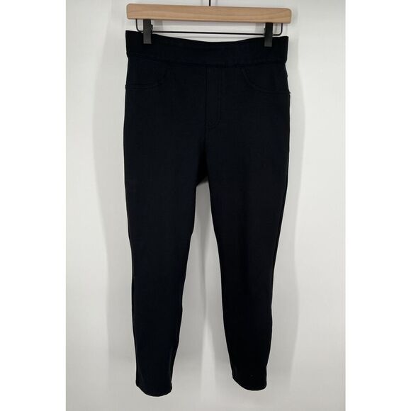 SPANX The Perfect Black Ponte Skinny Ankle Pant Size Medium 20202R Career Work - Picture 1 of 5